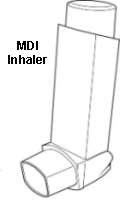 جهاز الاستنشاق بالجرعات المقننة (MDI)