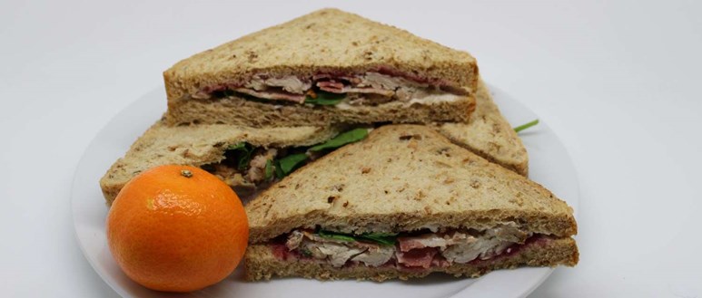 A Christmas sandwich is not as unhealthy as you might think, but watch your portion size