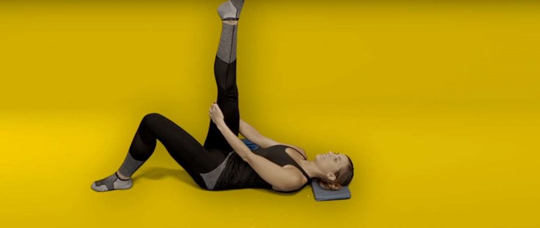 Hip pain exercises - hamstring stretch